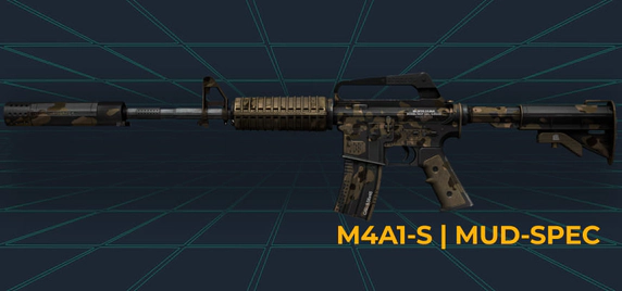 M4A1-S Mud-Spec skin