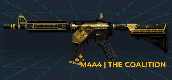 M4A4 The Coalition skin