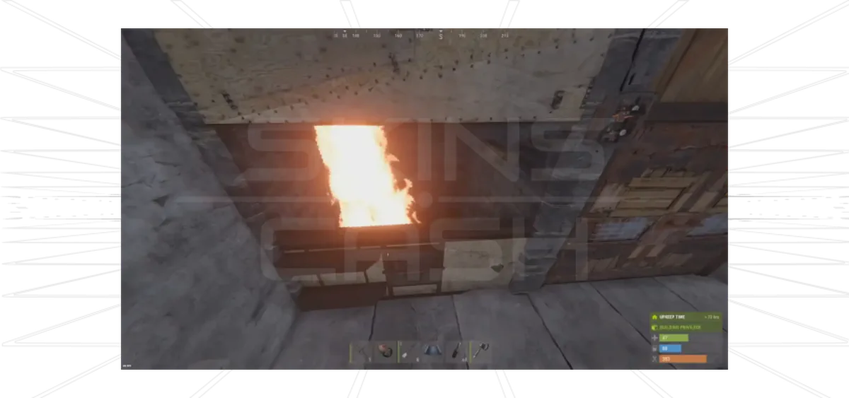 craft molotov cocktail in rust