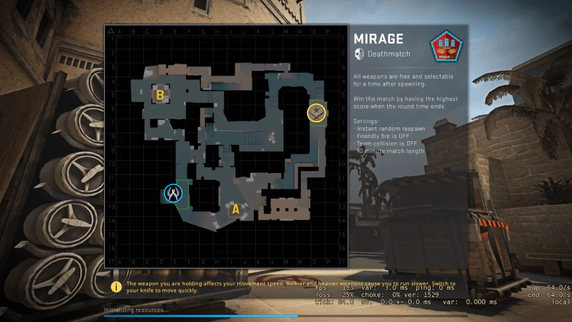 CSGO mirage map
