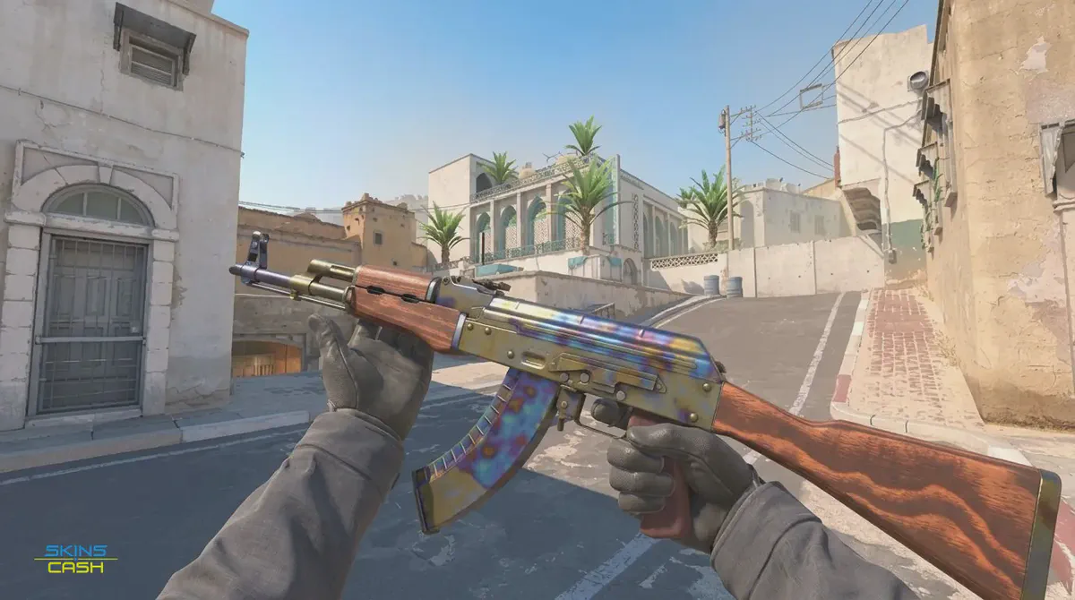 AK-47 Case Hardened CS2 skin