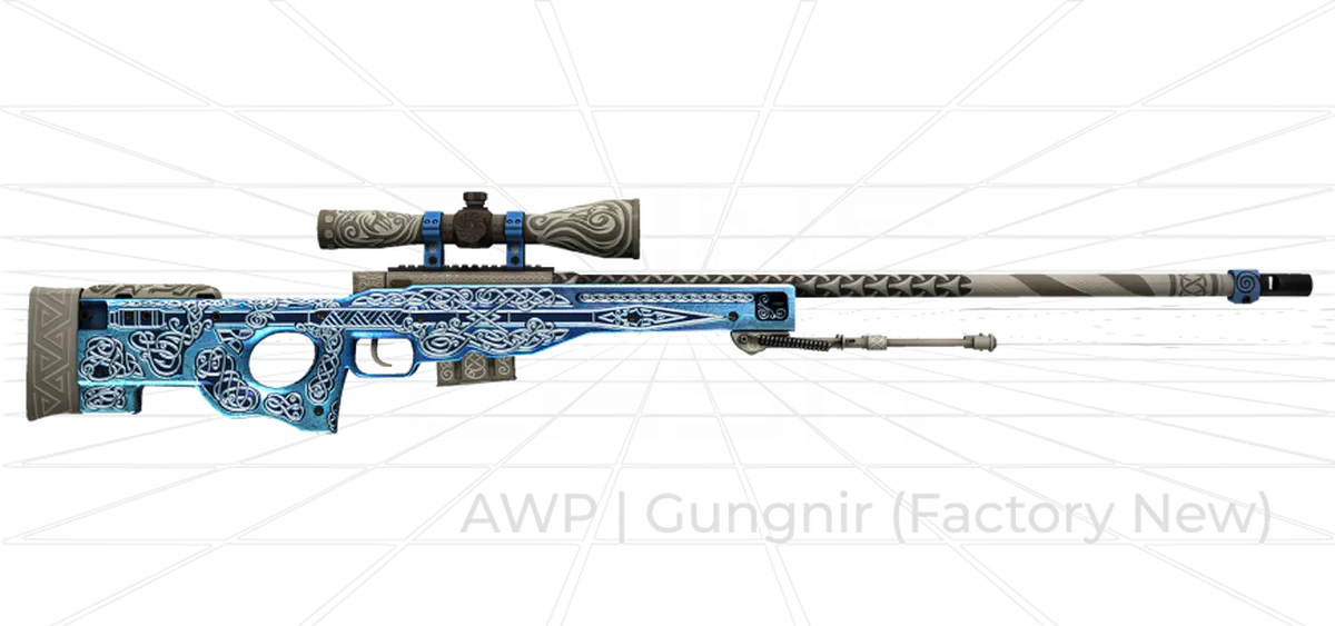 AWP Gungnir CS2 skin