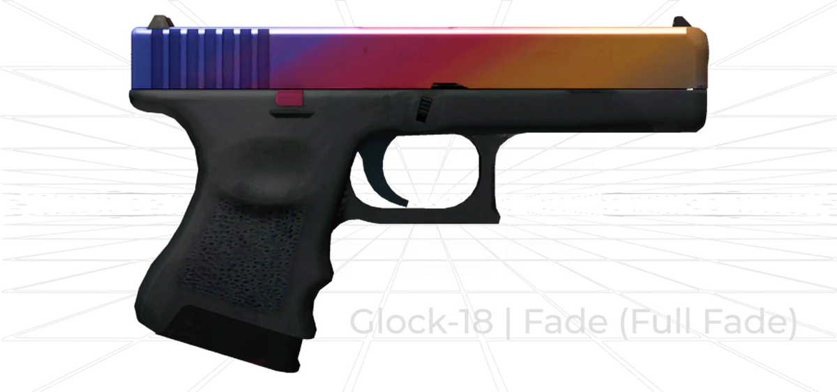 Glock-18 Fade CS2 skin