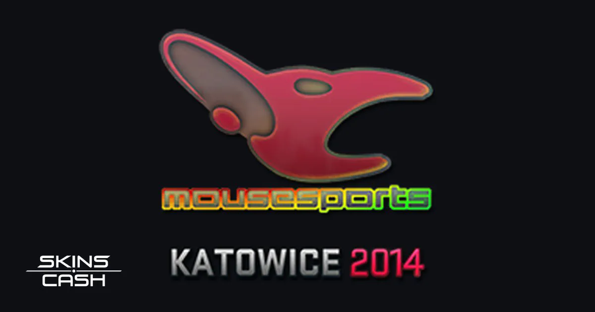 Sticker | mousesports (Holo) | Katowice 2014 CS2 skin