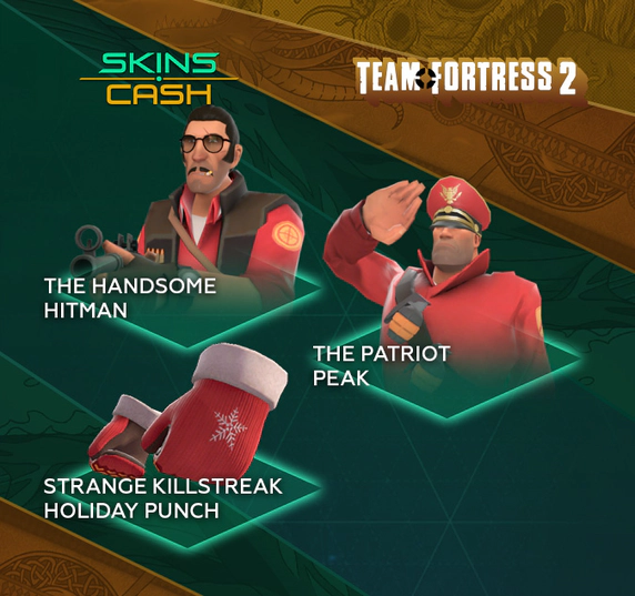 most popular tf2 items on skins.cash