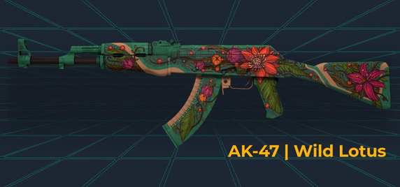 AK-47 Wild Lotus Skin