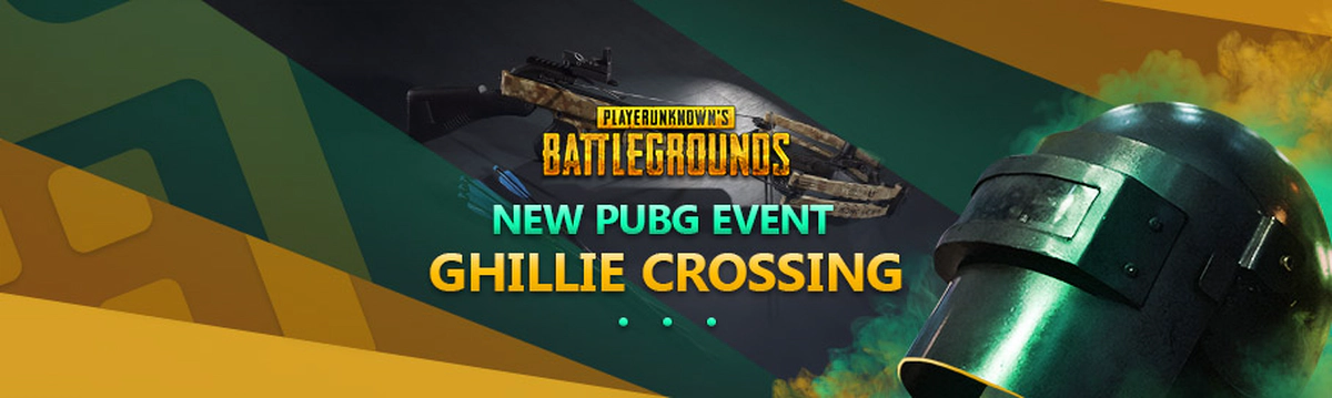 New PUBG event – Ghillie Crossing