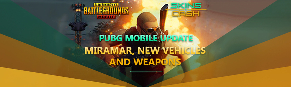 PUBG Mobile Update: Miramar, New Vehicles and Weapons