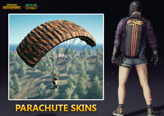 Parachute skins PUBG