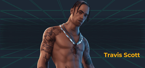 Travis Scott Fortnite Skin