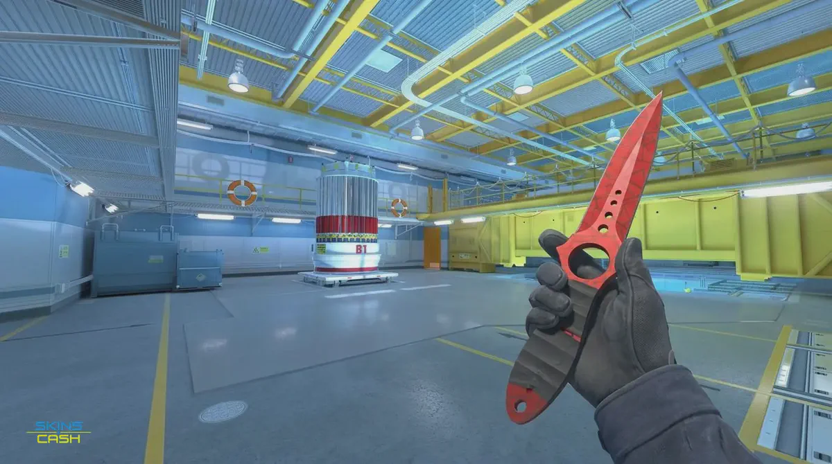 ★ Skeleton Knife | Crimson Web CS2 skin