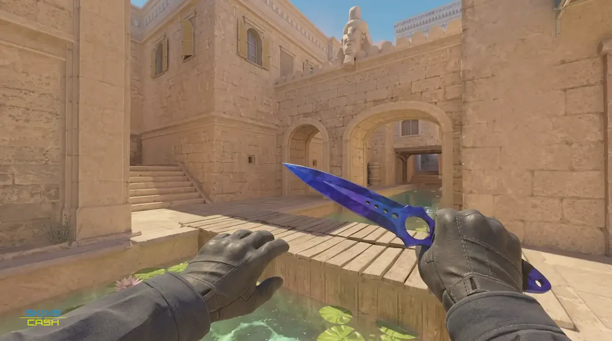 ★ Skeleton Knife | Doppler Sapphire CS2 skin