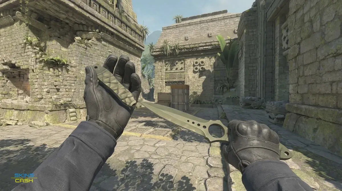 ★ Skeleton Knife | Safari Mesh CS2 skin