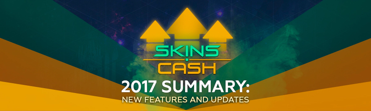 How Skins.Cash Became Better in 2017: New Features and Updates