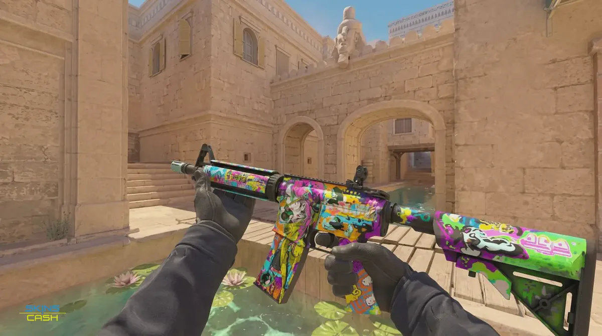 M4A4 | In Living Color CS2 skin
