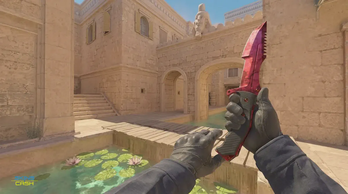 ★ Huntsman Knife | Doppler Ruby CS2 skin