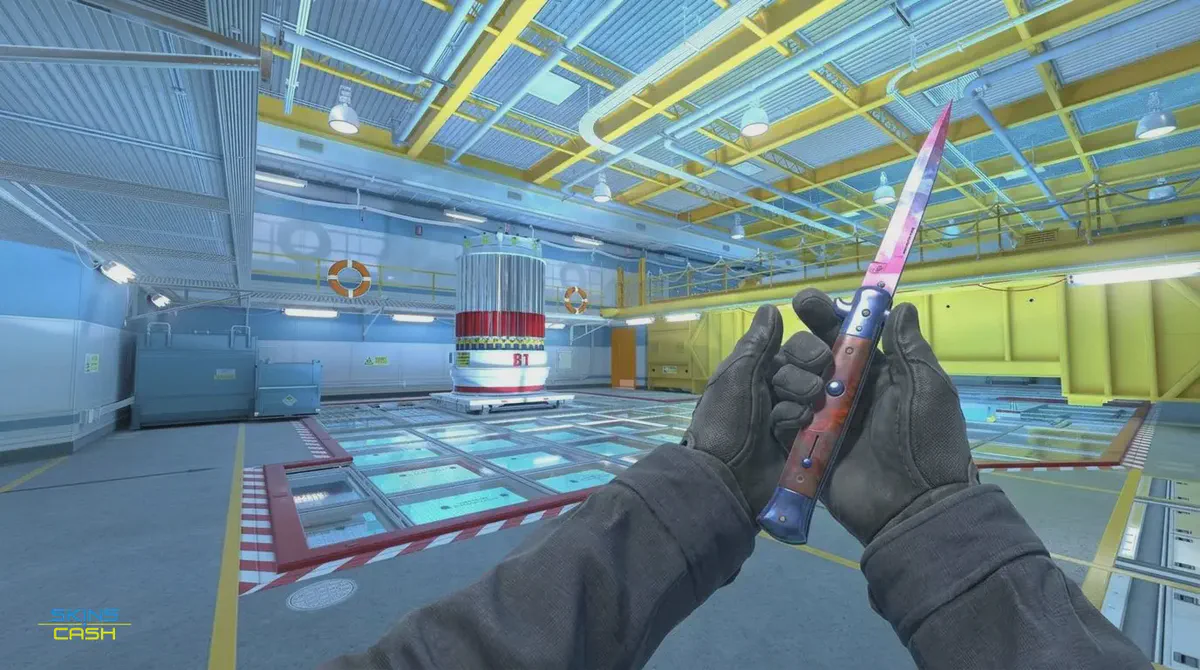 ★ Stiletto Knife | Doppler Phase 1 CS2 skin