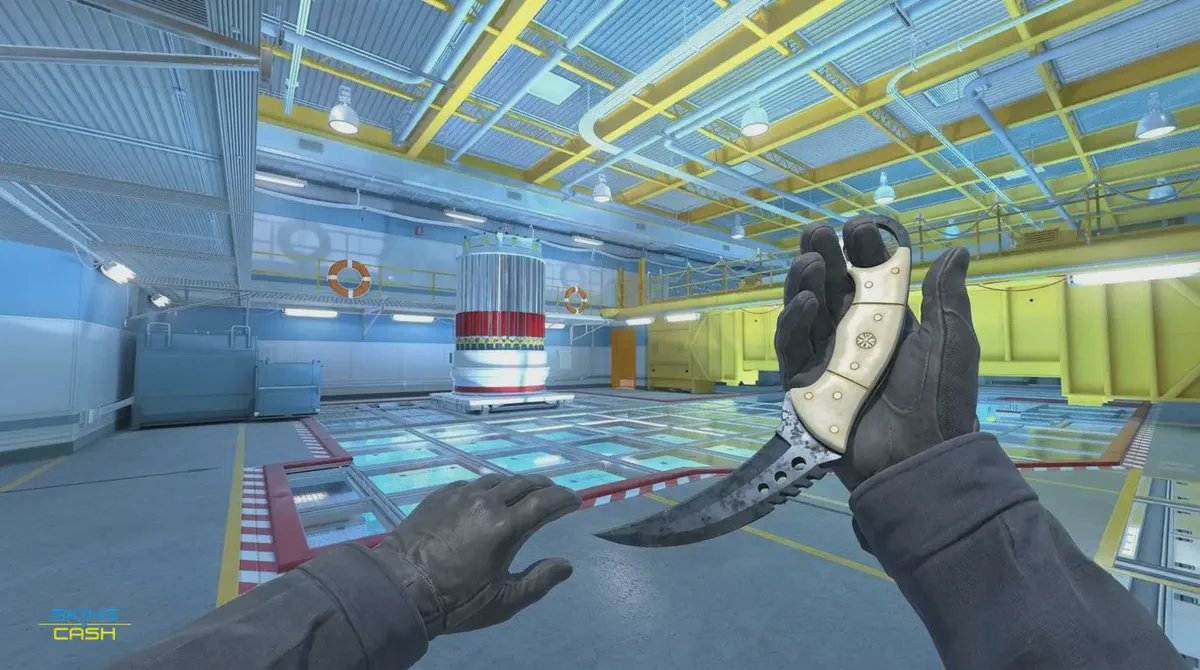 ★ Talon Knife | Blue Steel CS2 skin