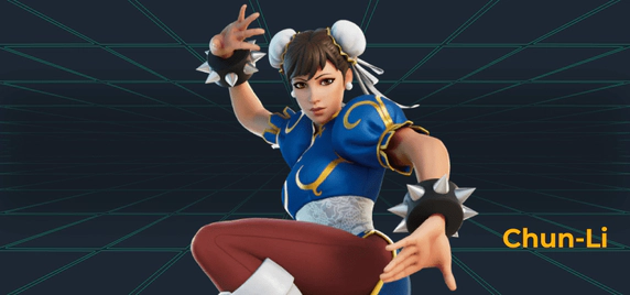 Chun-li fortnine skin