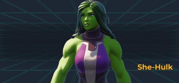 She-Hulk fortnine skin