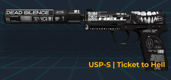 USP-S Ticket to Hell skin