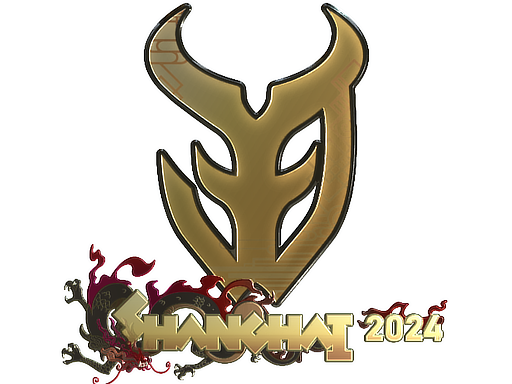 Sticker | 3DMAX (Gold) | Shanghai 2024 image