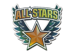 Sticker | All-Stars Orange (Holo) image