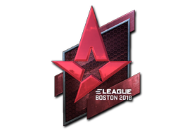 Sticker | Astralis (Foil) | Boston 2018 image