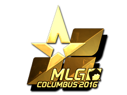 Sticker | Astralis (Gold) | MLG Columbus 2016 image