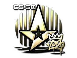 Sticker | Astralis (Gold) | 2020 RMR image