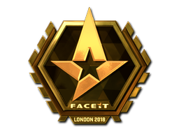 Sticker | Astralis (Gold) | London 2018 image