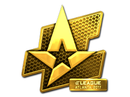 Sticker | Astralis (Gold) | Atlanta 2017 image