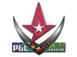 Sticker | Astralis (Holo) | Krakow 2017 image