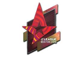Sticker | Astralis (Holo) | Boston 2018 image