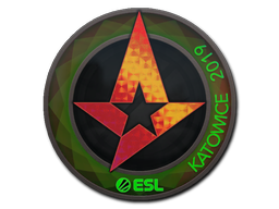 Sticker | Astralis (Holo) | Katowice 2019 image