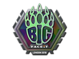 Sticker | BIG (Holo) | London 2018 image