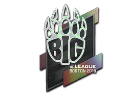 Sticker | BIG (Holo) | Boston 2018 image