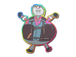 Poorly Drawn Bloody Darryl (Holo) image