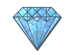 Blue Gem (Glitter) image