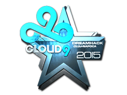 Sticker | Cloud9 (Foil) | Cluj-Napoca 2015 image