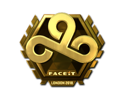 Sticker | Cloud9 (Gold) | London 2018 image