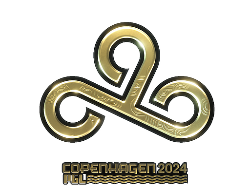 Sticker | Cloud9 (Gold) | Copenhagen 2024 image