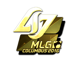 Sticker | Counter Logic Gaming (Gold) | MLG Columbus 2016 image