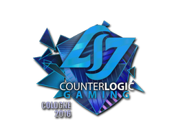 Sticker | Counter Logic Gaming (Holo) | Cologne 2016 image
