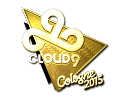 Sticker | Cloud9 G2A (Gold) | Cologne 2015 image