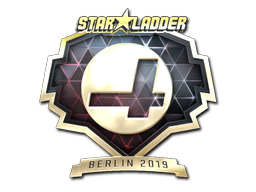 Sticker | CR4ZY (Gold) | Berlin 2019 image