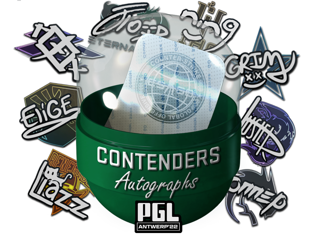 Antwerp 2022 Contenders Autograph Capsule image