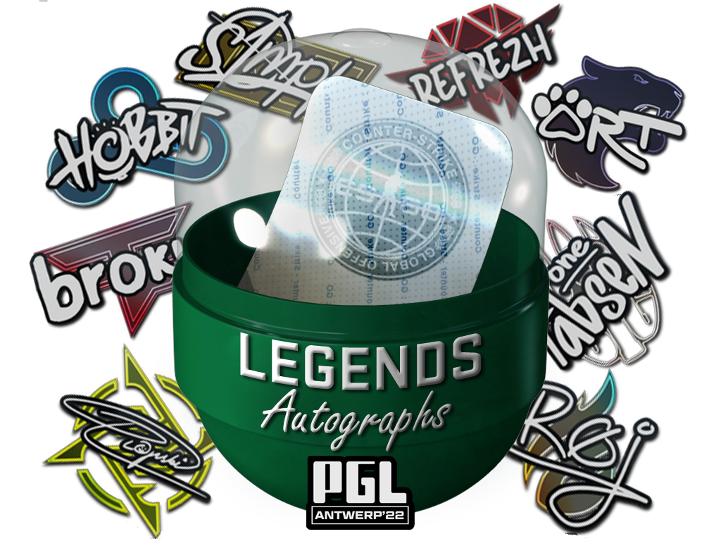 Antwerp 2022 Legends Autograph Capsule image
