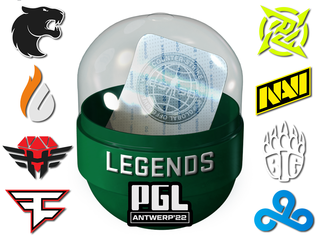 Antwerp 2022 Legends Sticker Capsule image