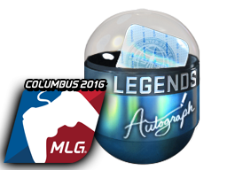 Autograph Capsule | Legends (Foil) | MLG Columbus 2016 image